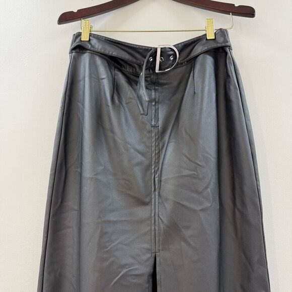 ASHLEY PARK & RTR Faux Leather Maxi Skirt - Picture 7 of 11